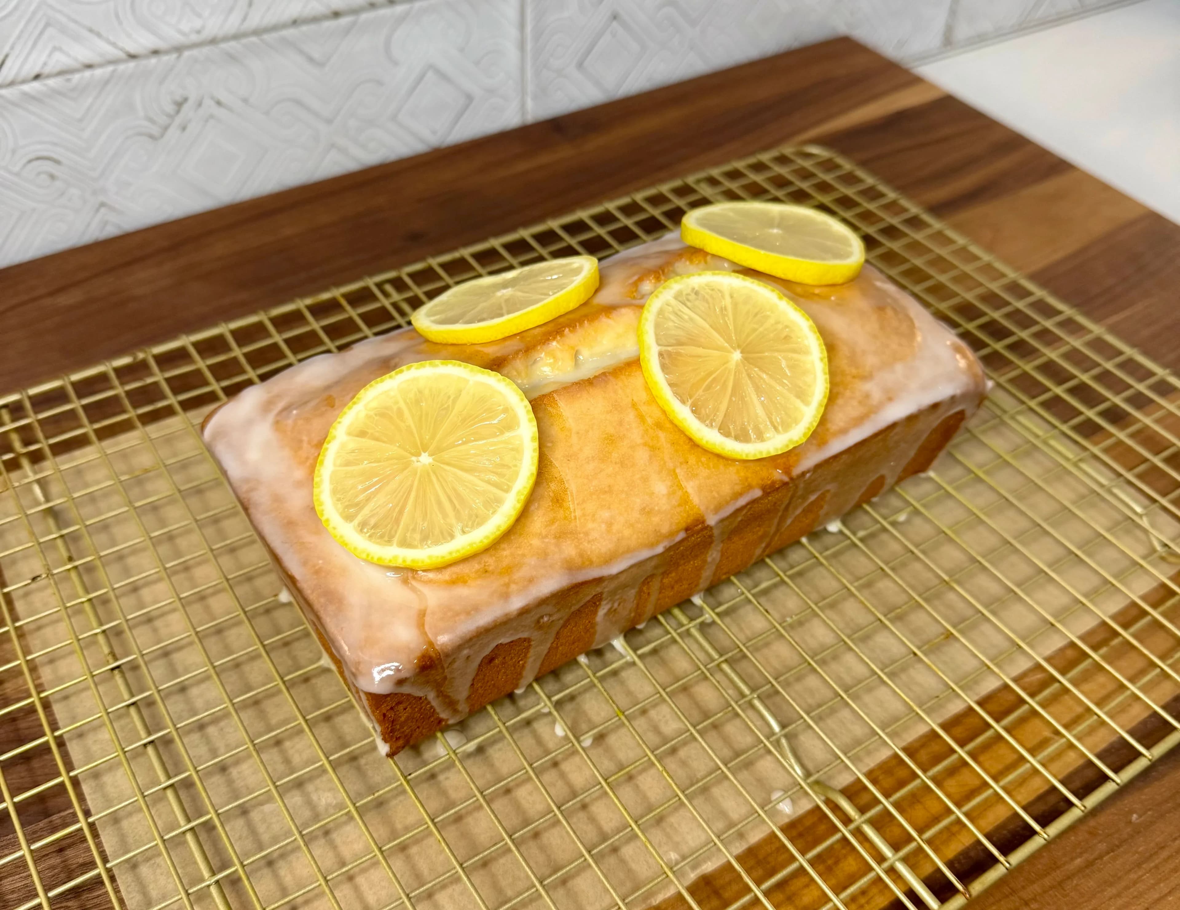Greek Yogurt Lemon Loaf