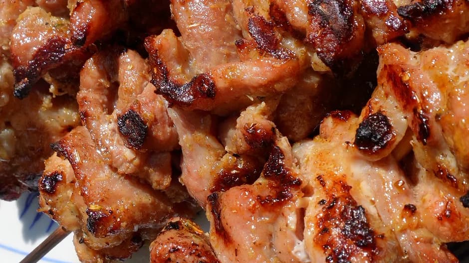 Picture for Vietnamese Grilled Lemongrass Pork Skewers: Thịt Nướng