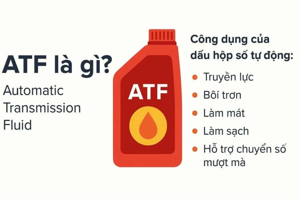 Picture for Dầu ATF Là Gì? Tìm Hiểu Chi Tiết Về Dầu Hộp Số Tự Động