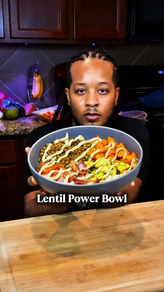 Picture for Lentil Power Bowl with Tahini Sauce