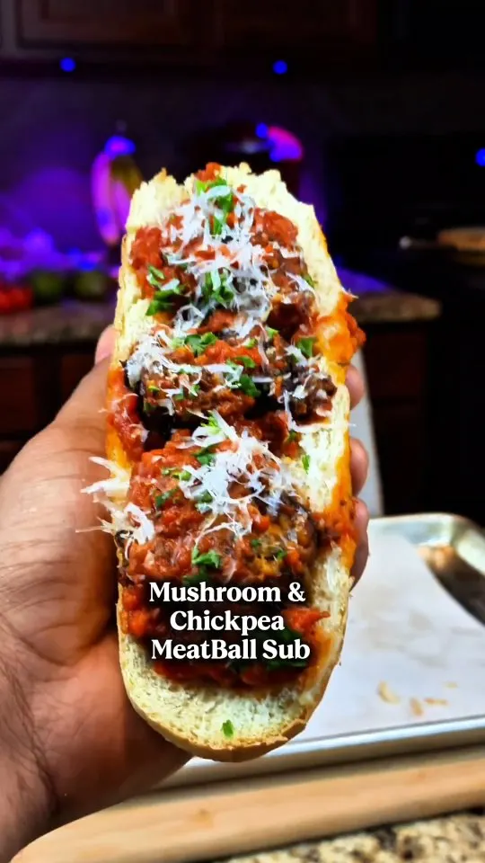Picture for Mushroom & Chickpea Meatball Sub
