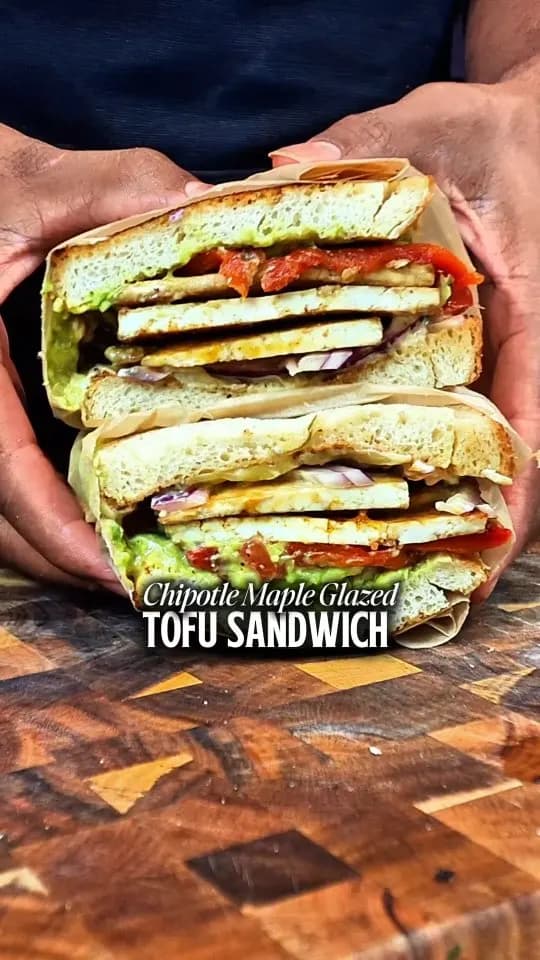 Picture for Chipotle Maple Glazed Tofu Sandwich