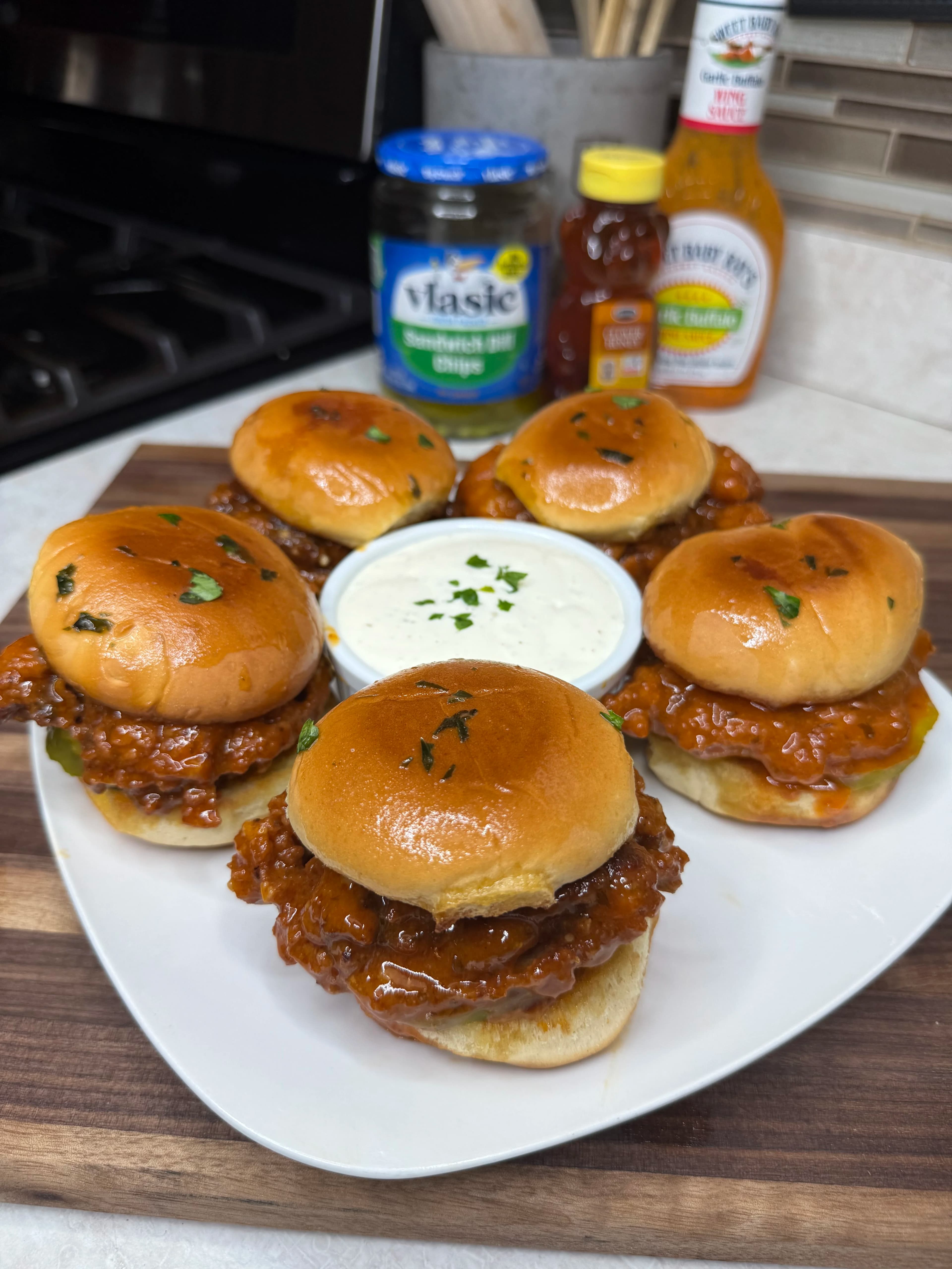 Picture for Hot Honey Chicken Slider Sandwiches