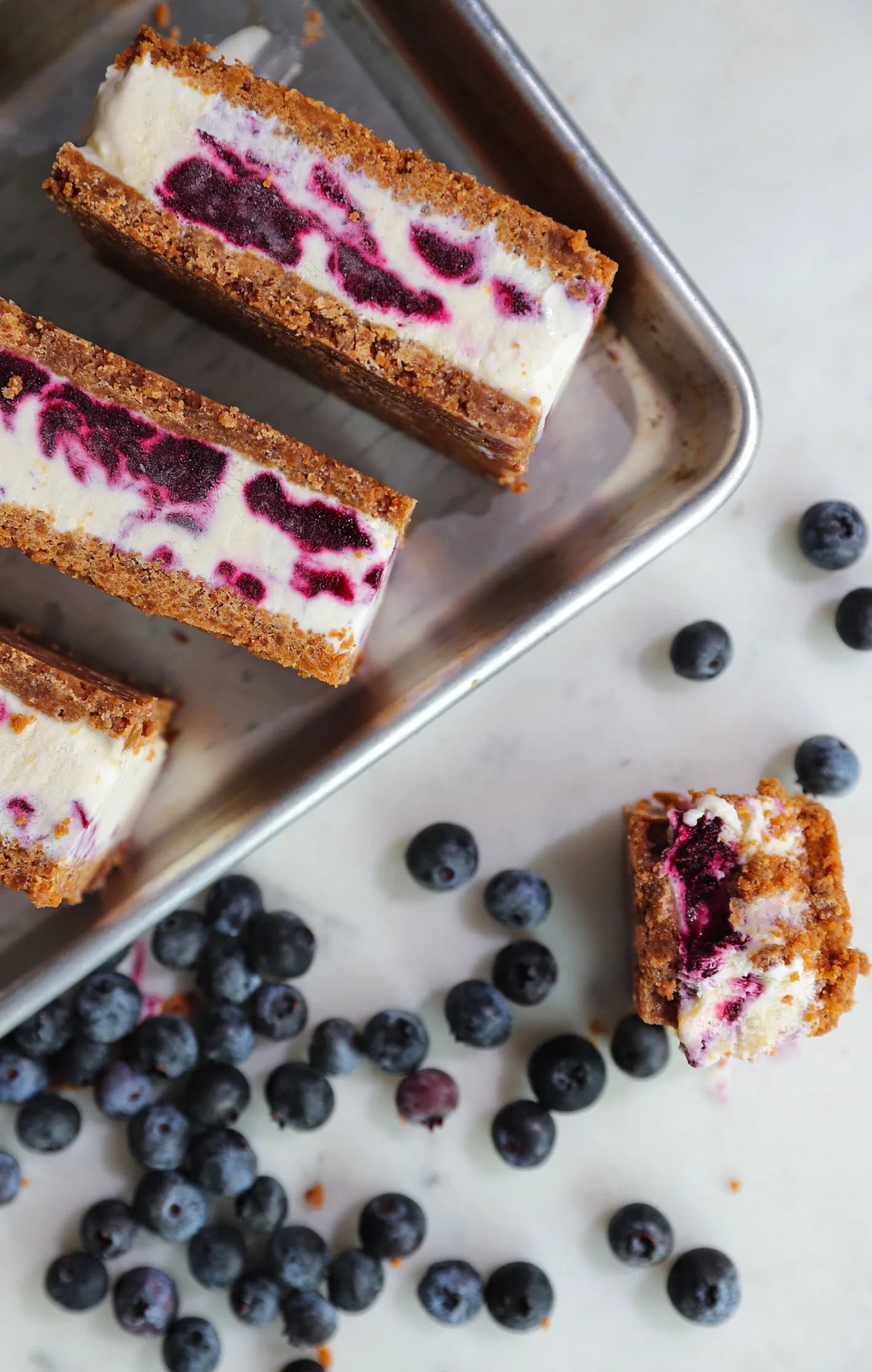 Picture for No Churn Sweet Corn & Blueberry Ice Cream