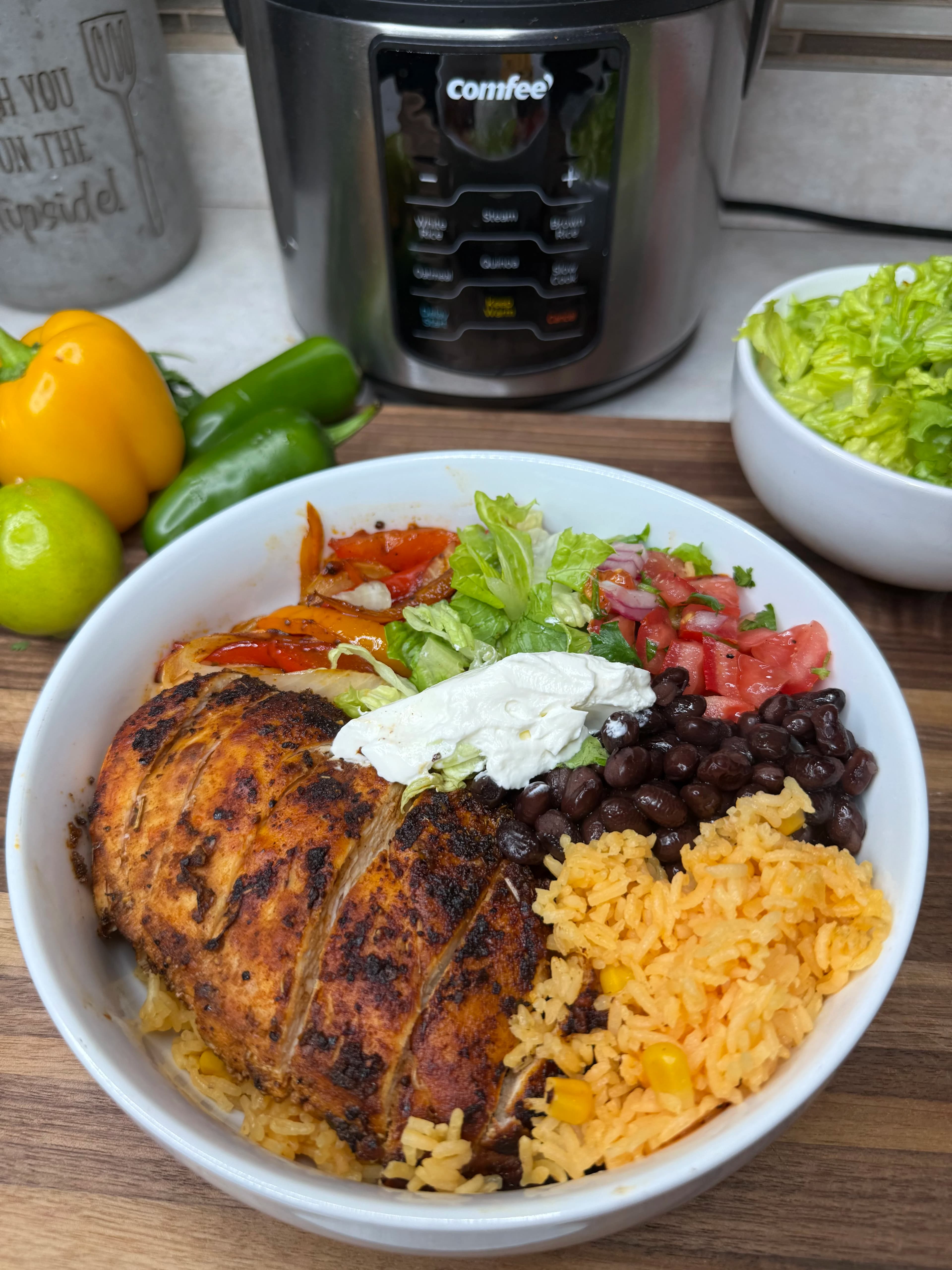Picture for Chicken Fajita Bowl