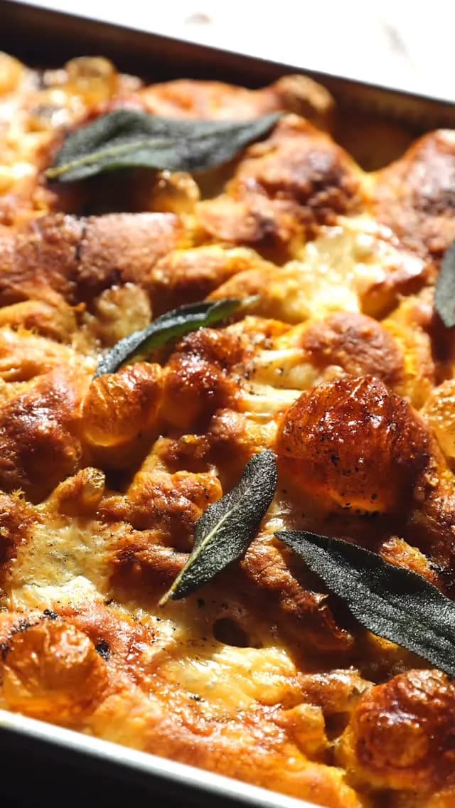 Picture for Pumpkin & Brown Butter Focaccia with Fontina