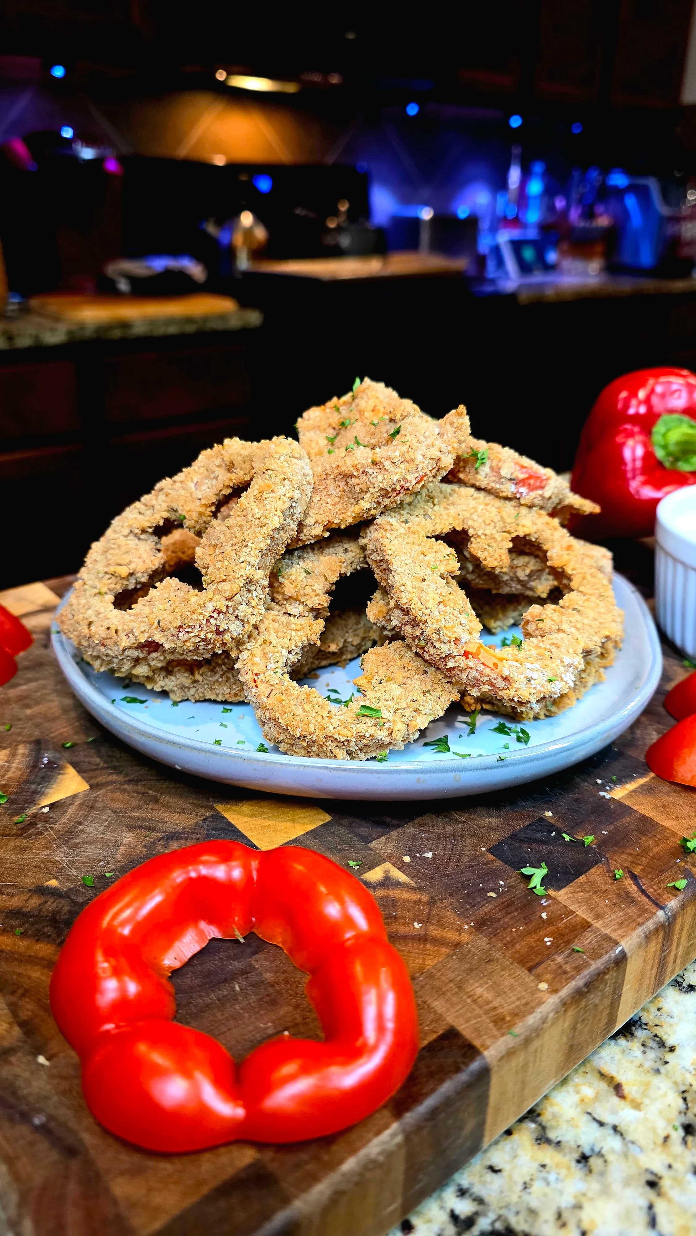 Picture for Crispy Red Peppers with Bloomin Sauce