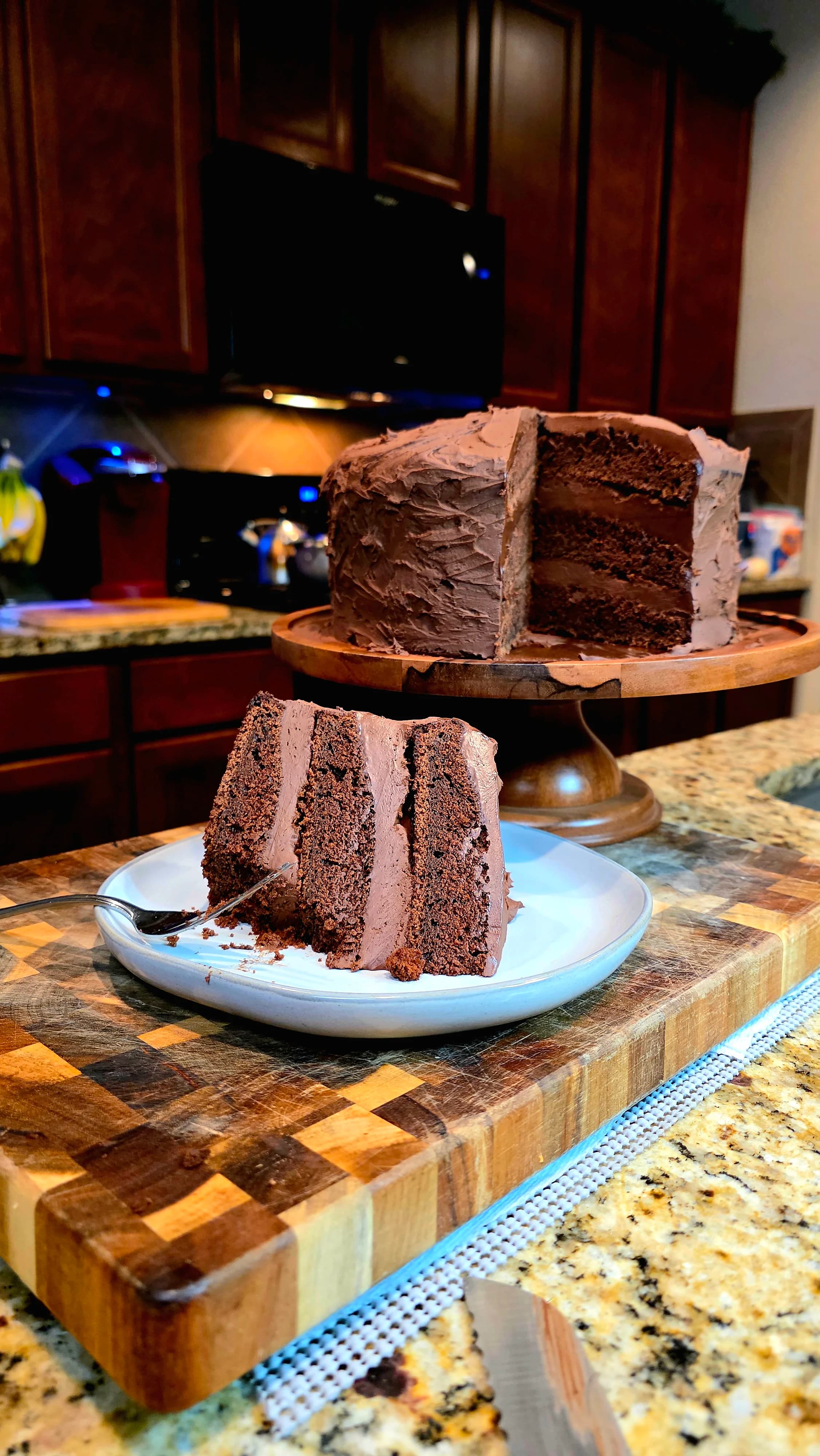 Picture for 3-Layer Vegan Chocolate Cake