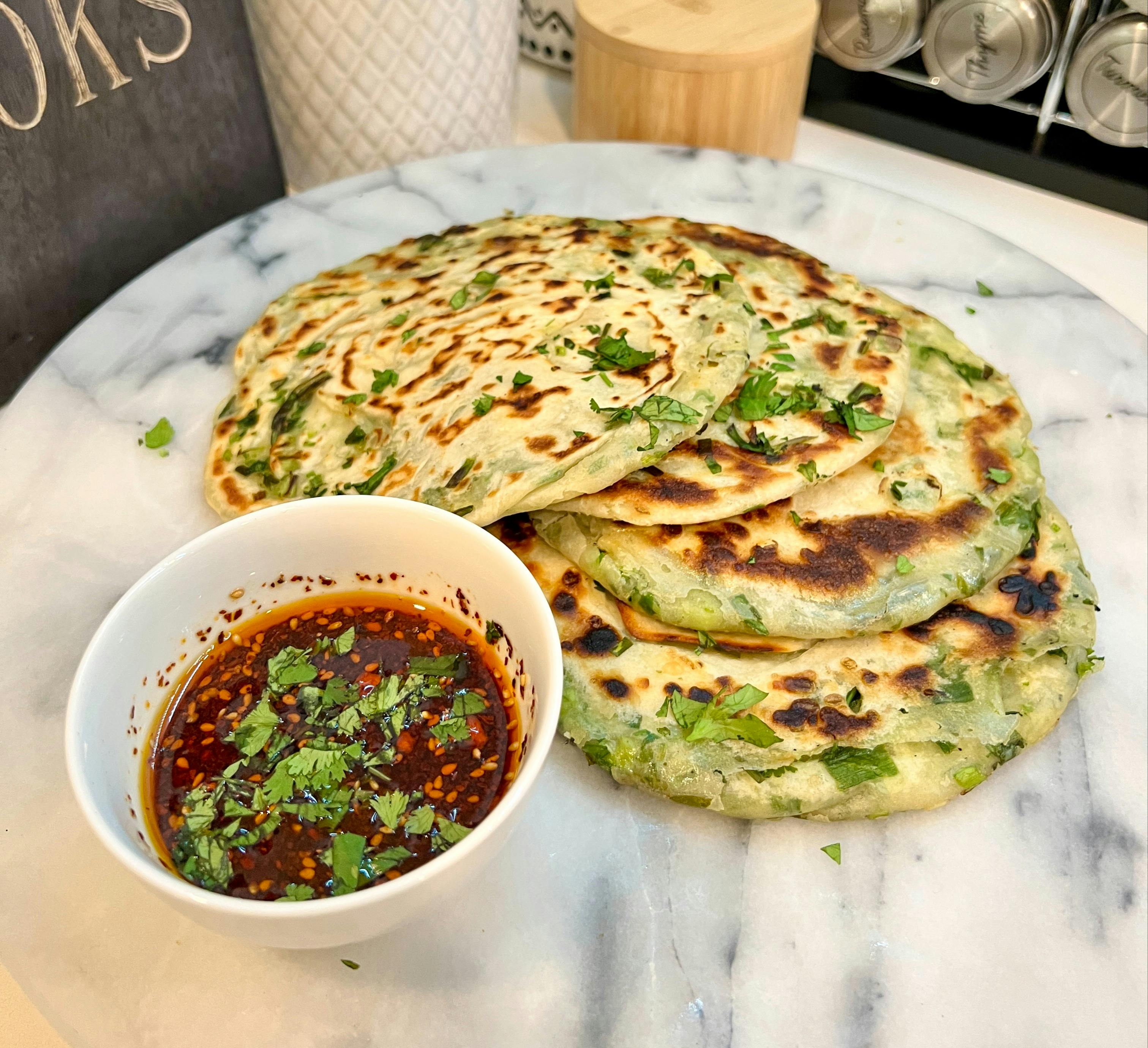 Picture for Cilantro, Chive, and Scallion Pancakes