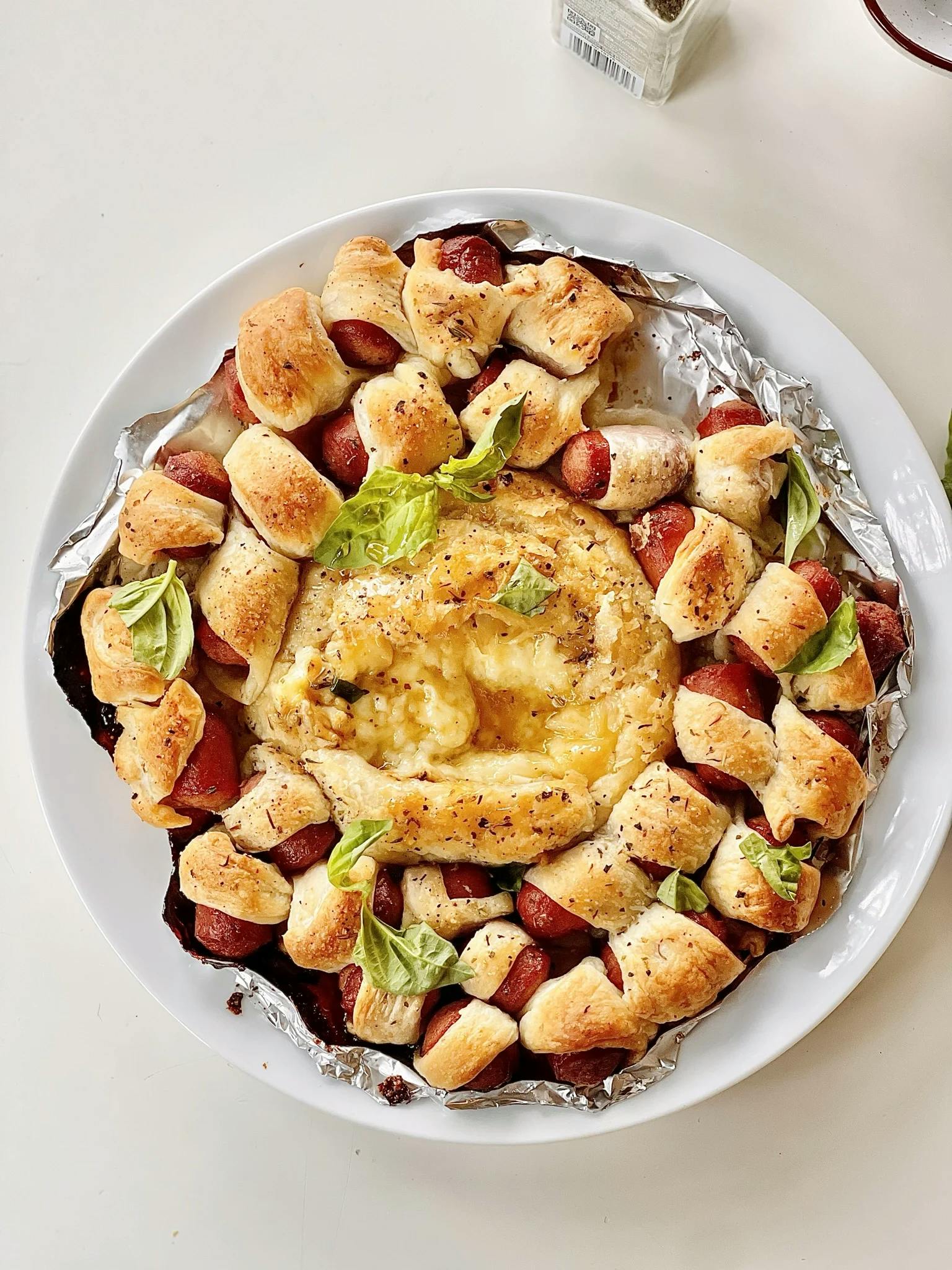 Picture for Honey Mustard Hot Dog Baked Brie