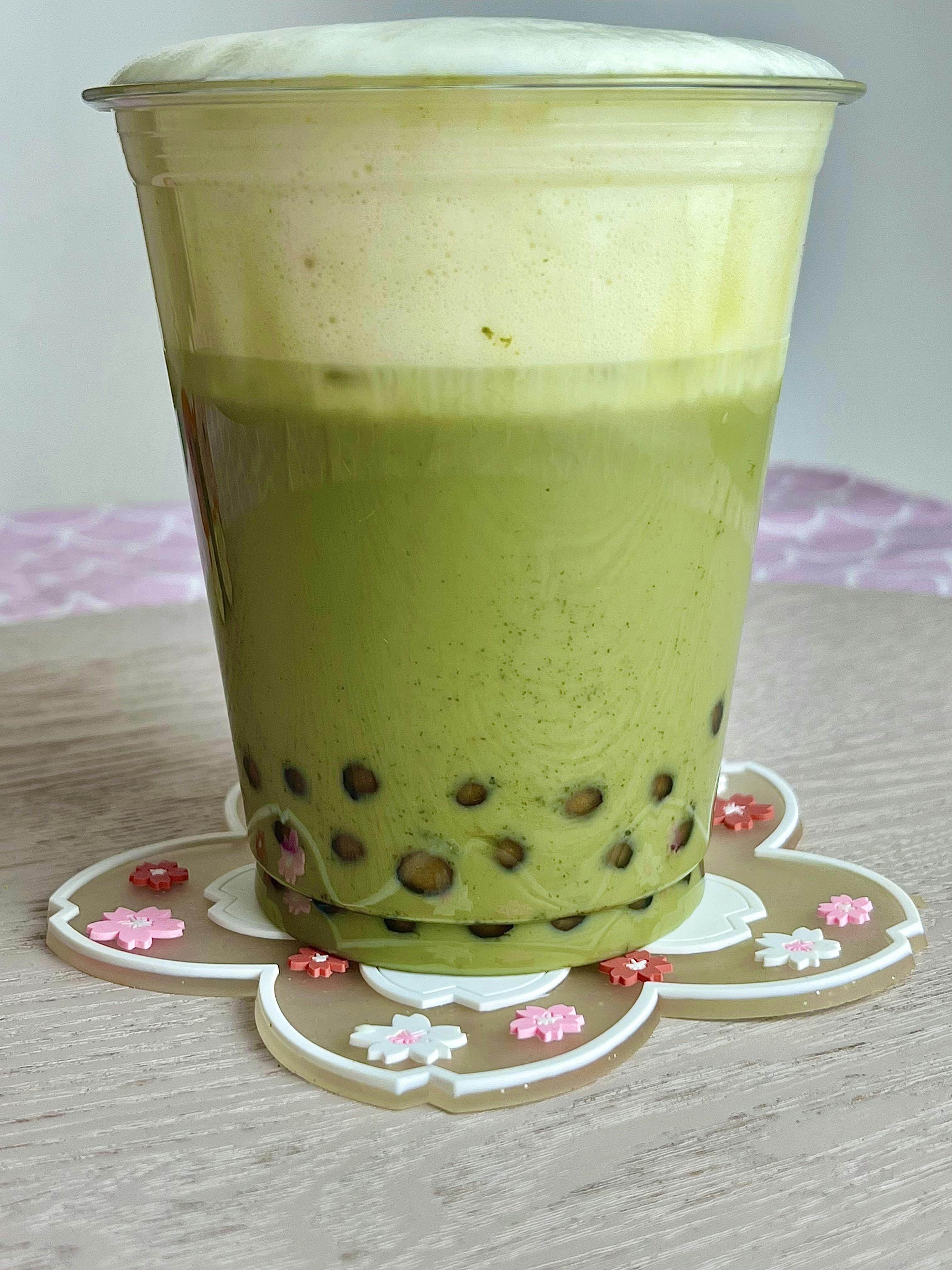 Picture for Iced matcha boba latte 