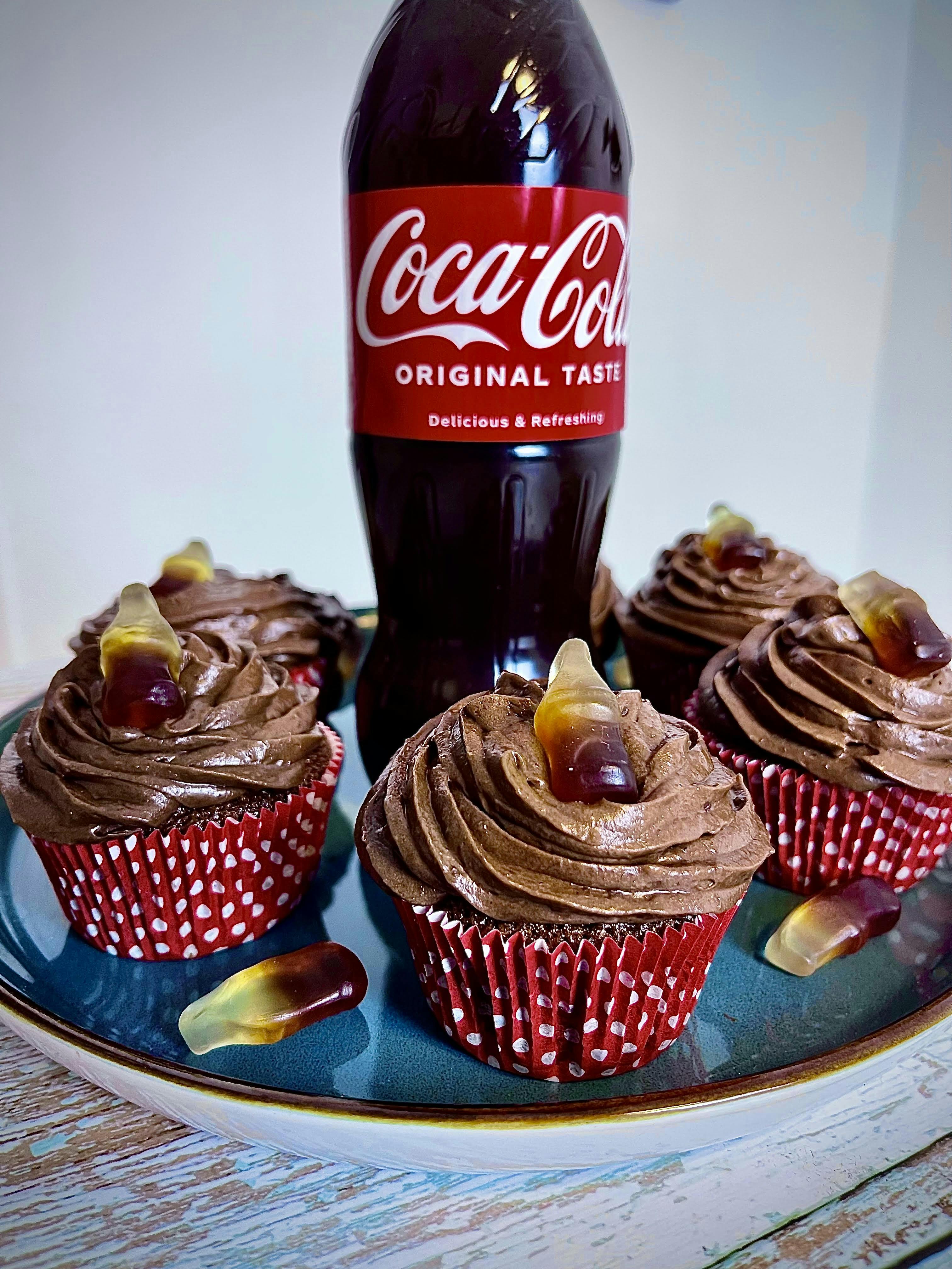 Picture for Coca Cola Cupcakes with Cola frosting 