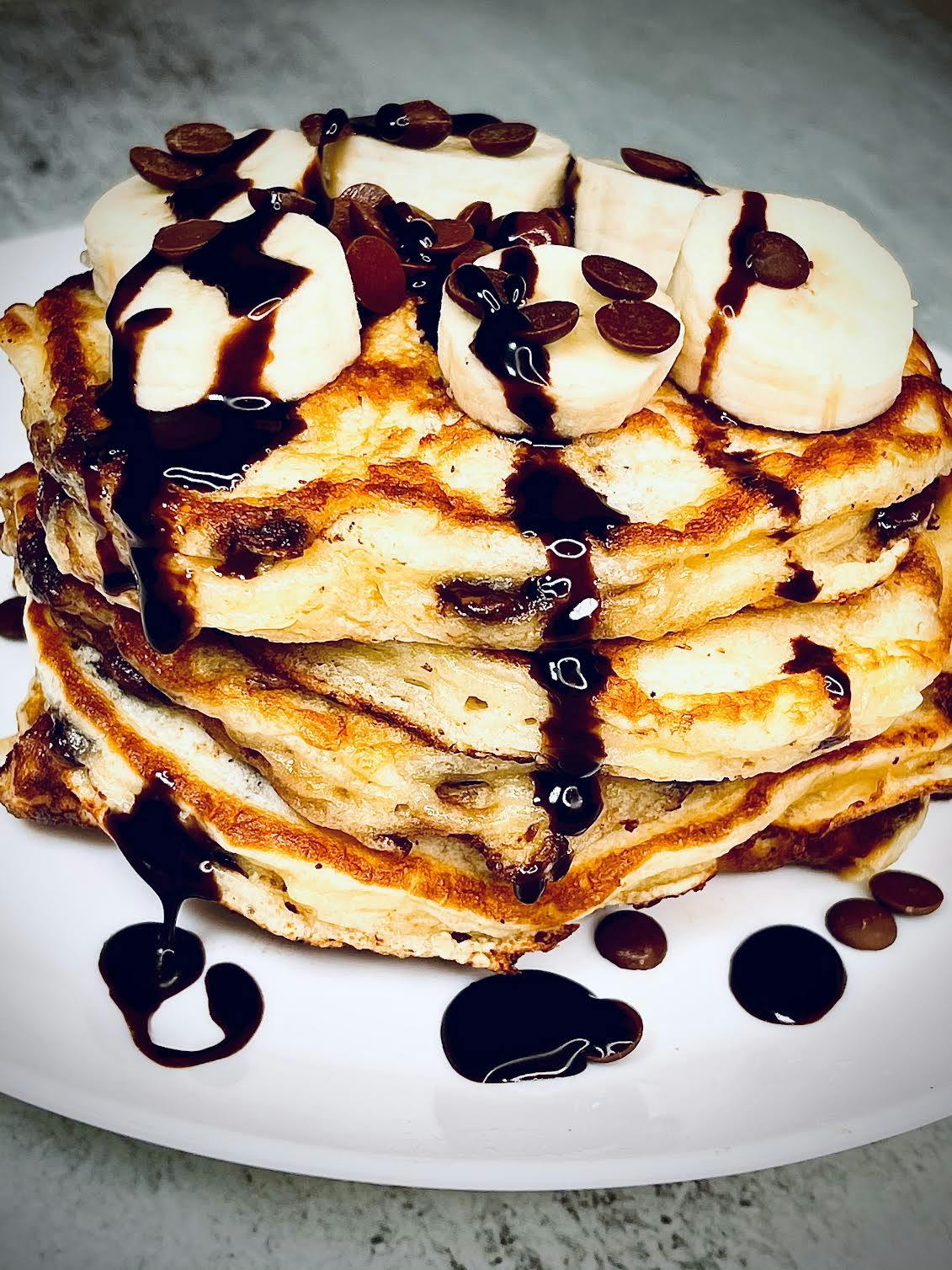 Picture for Chocolate chip banana pancakes