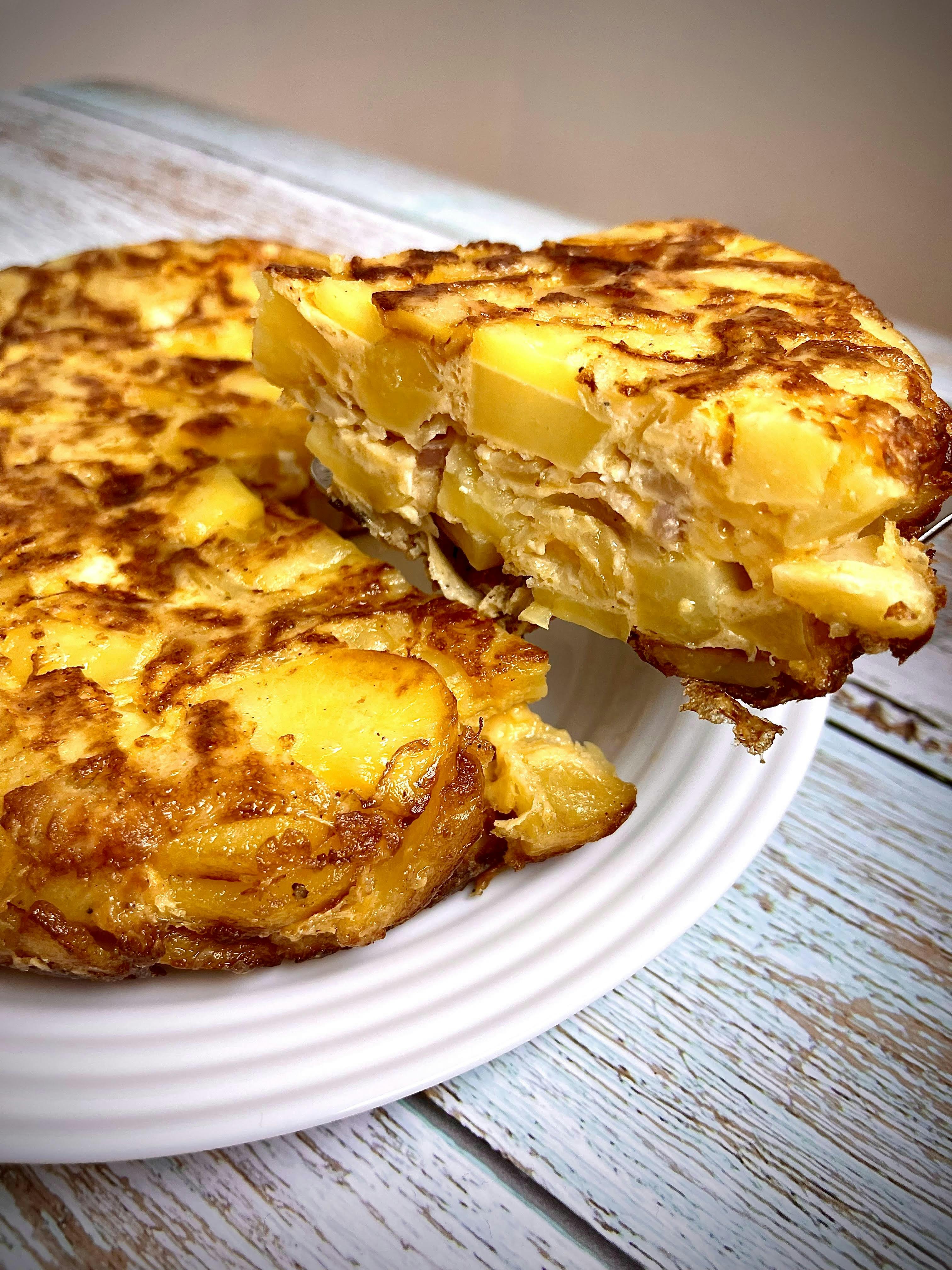 Picture for Cheese N' Bacon Stuffed Tortilla de Patatas 