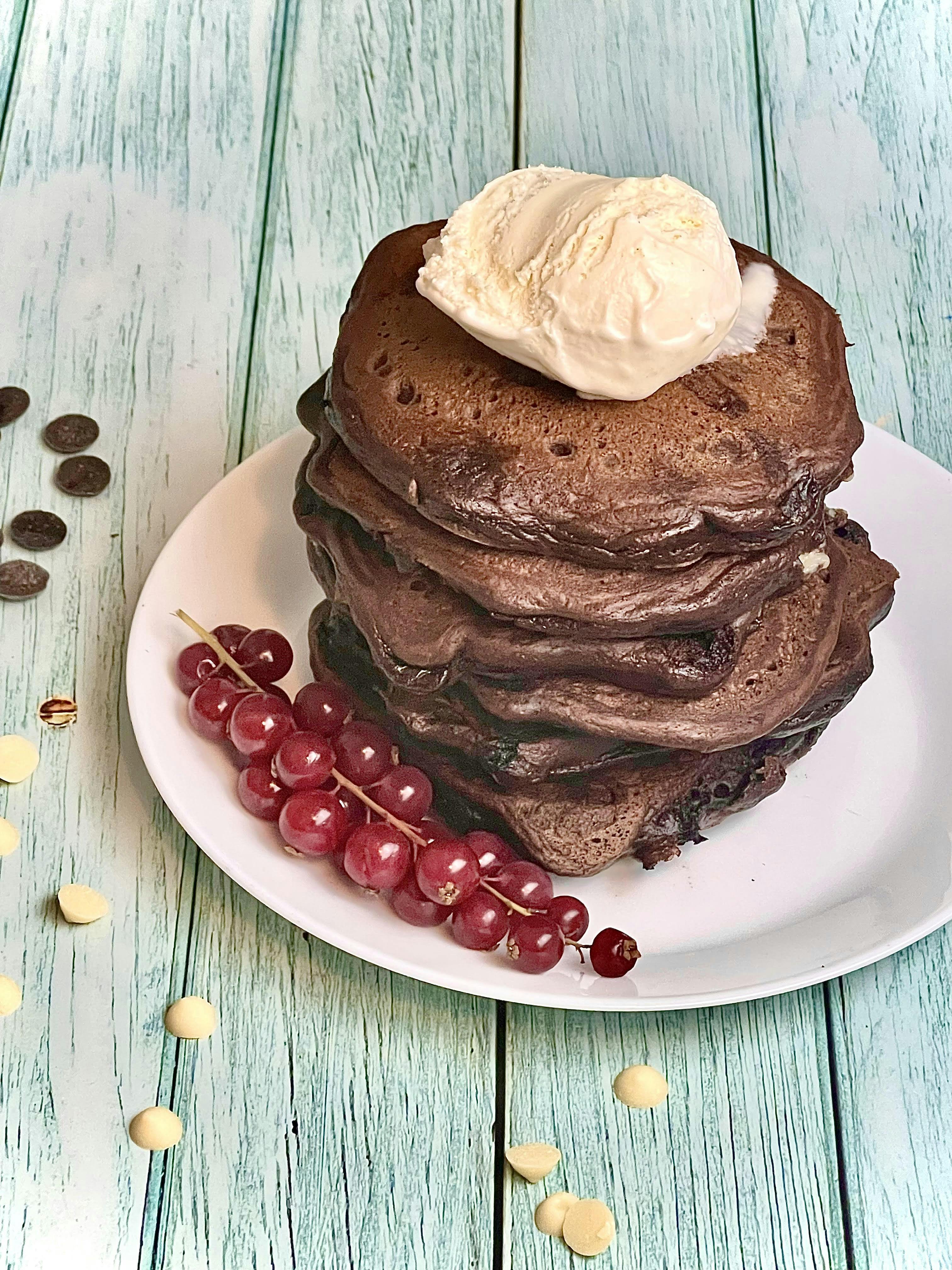 Picture for Triple chocolate chip pancakes 
