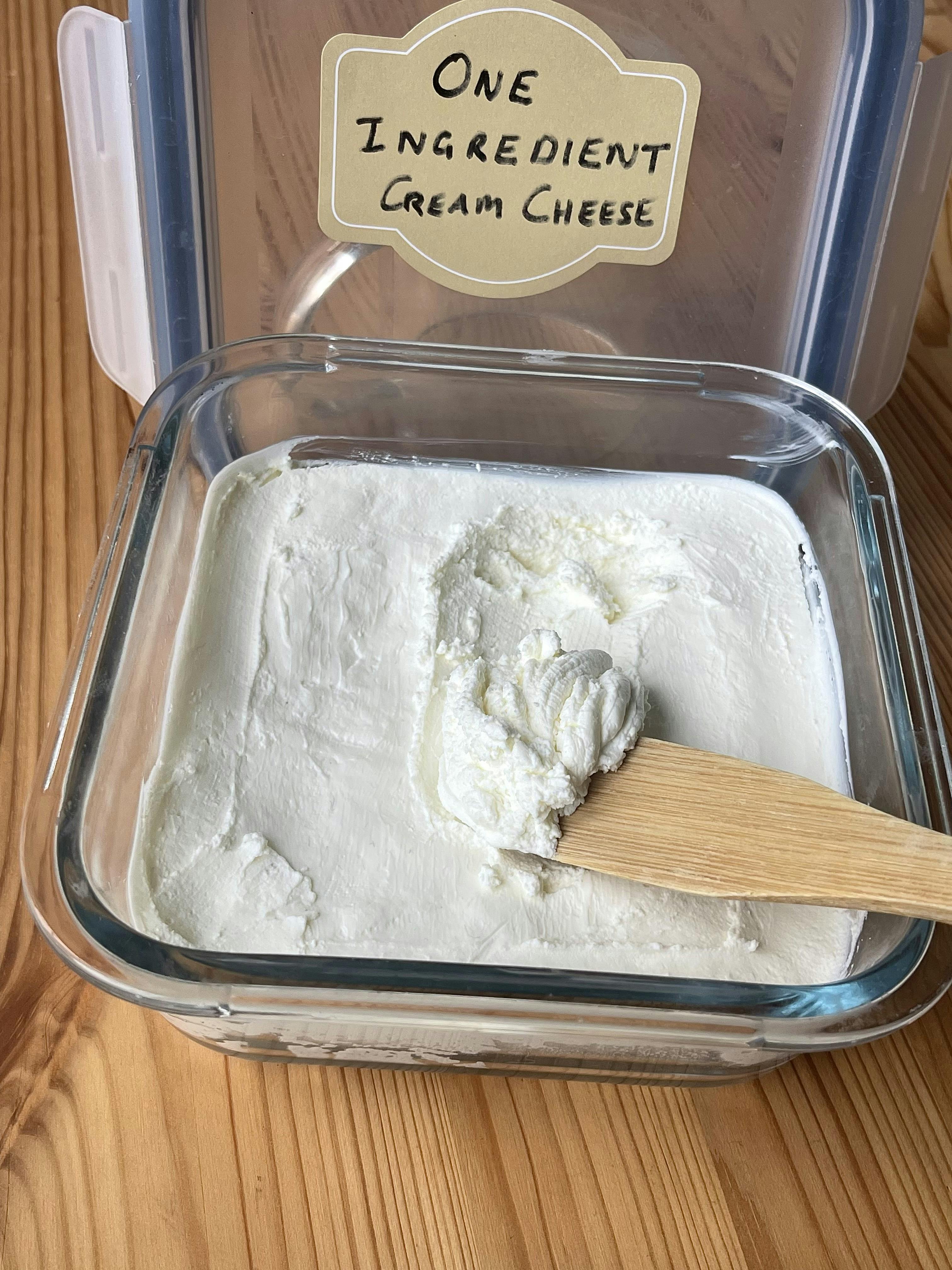 Picture of One Ingredient Cream Cheese