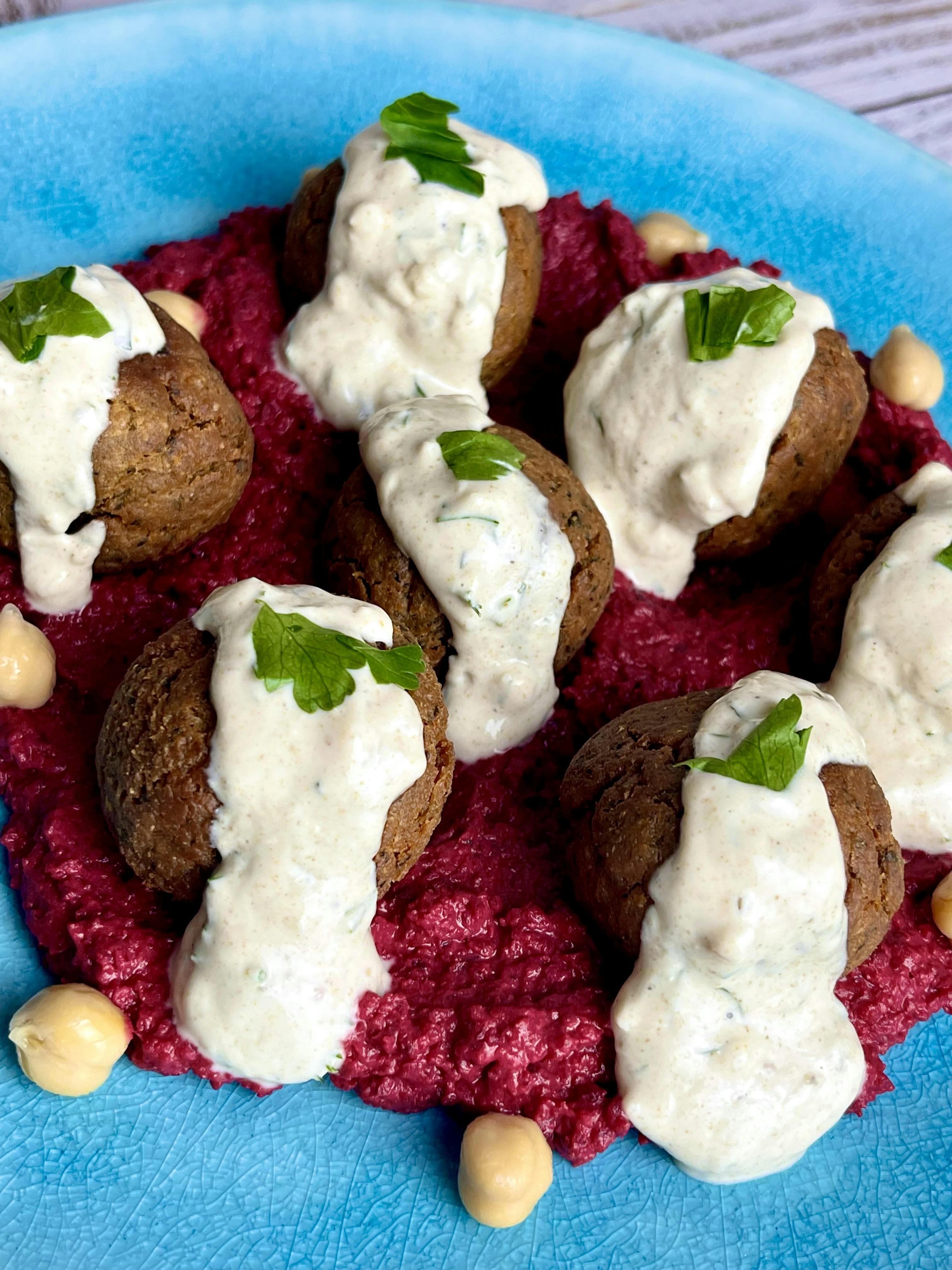 Picture for Falafel with Creamy Yogurt Dip