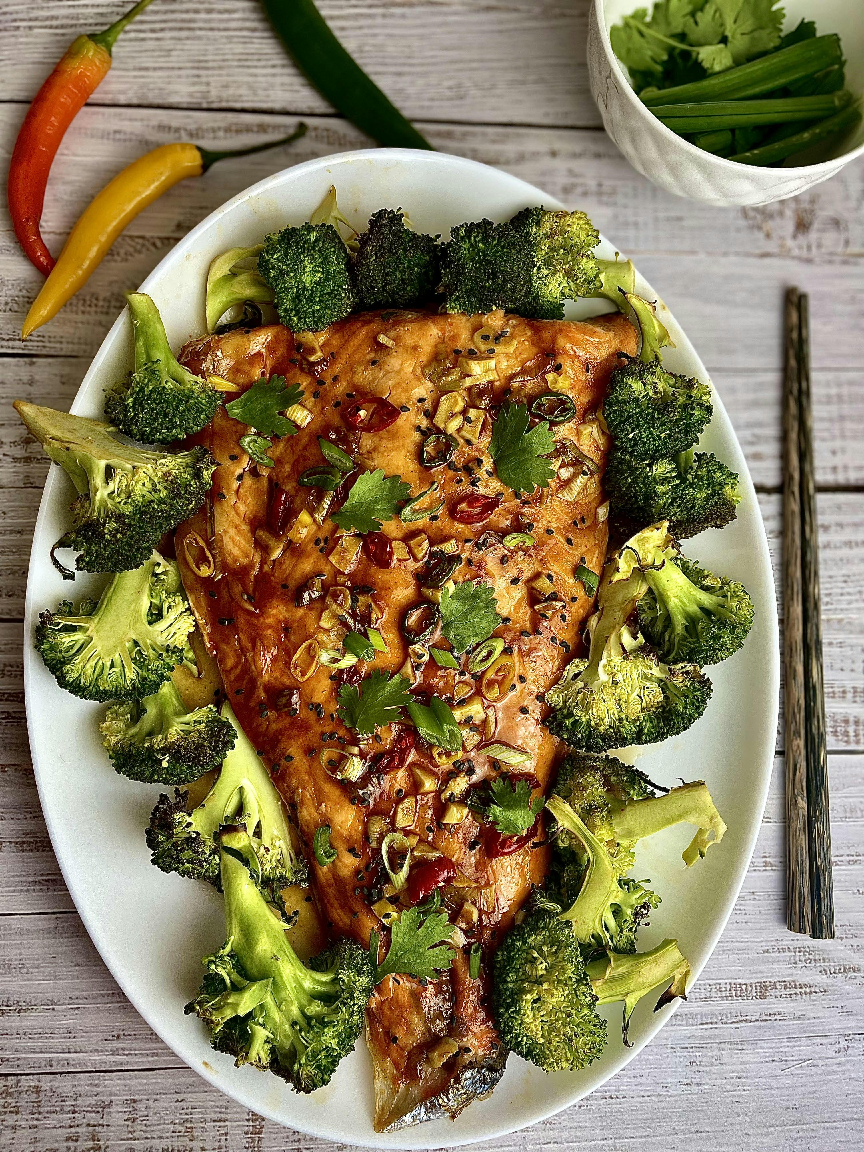 Picture for Asian Glazed whole Salmon