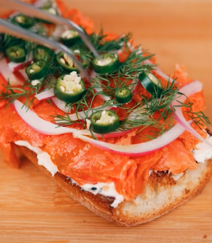 Picture for Smoked Salmon Sandwich