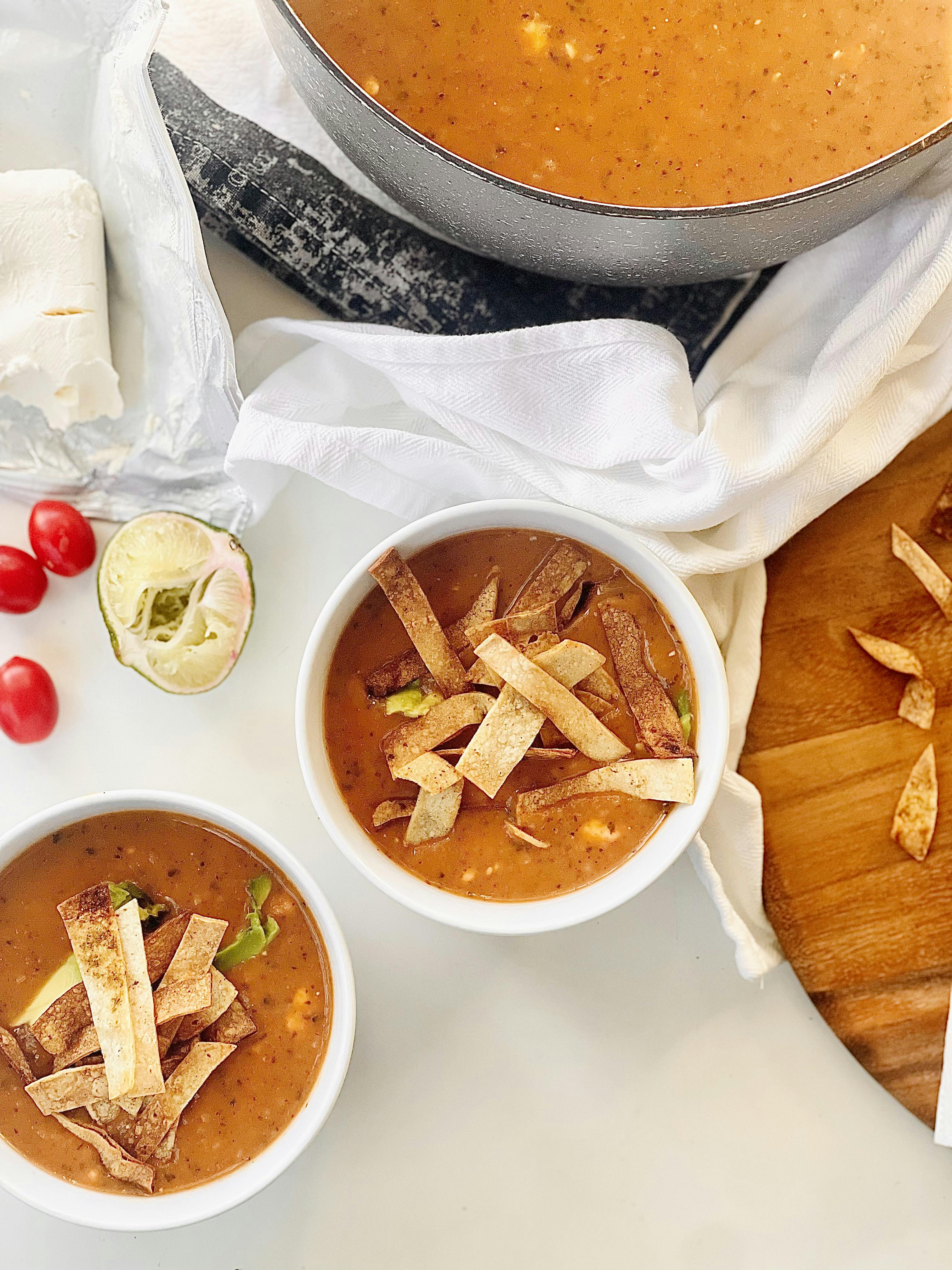 Picture for Vegetarian Tortilla Soup