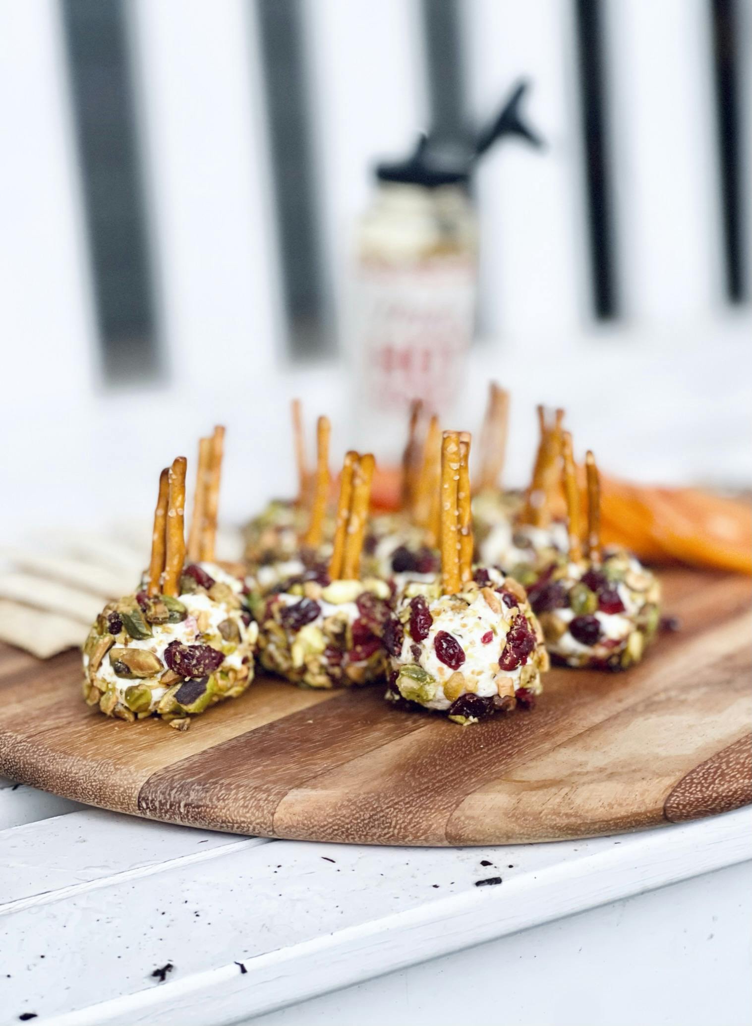 Picture for Hot Honey Cranberry Goat Cheese Balls