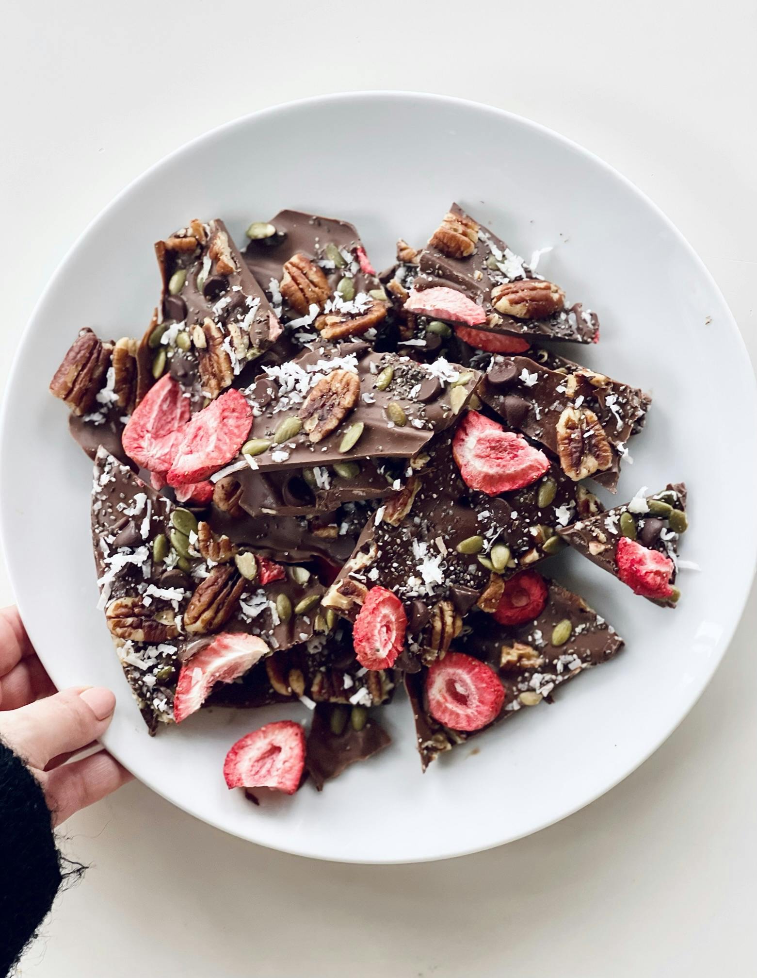 Picture for Healthier Chocolate Bark