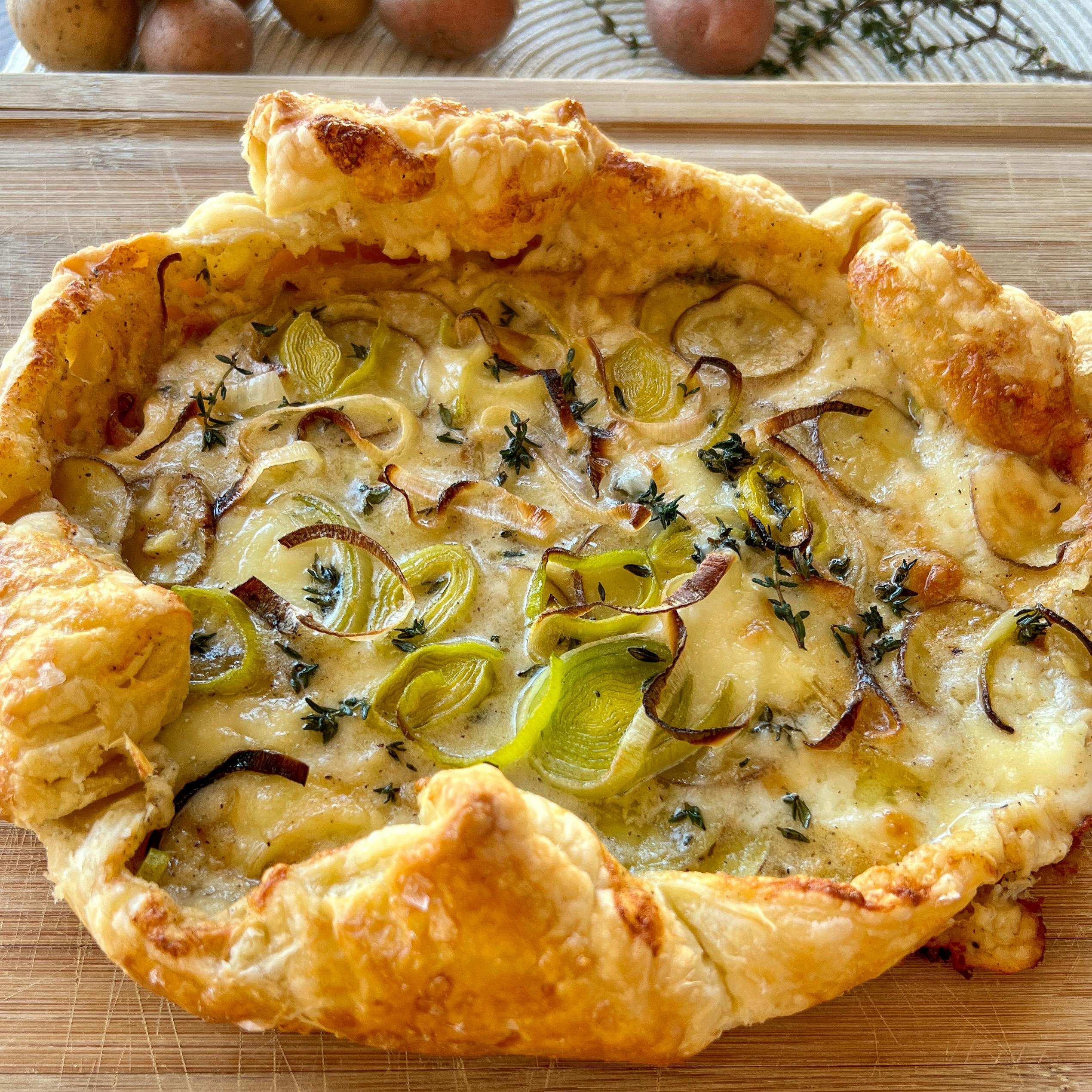 Picture for Potato and Leek Puff Pastry