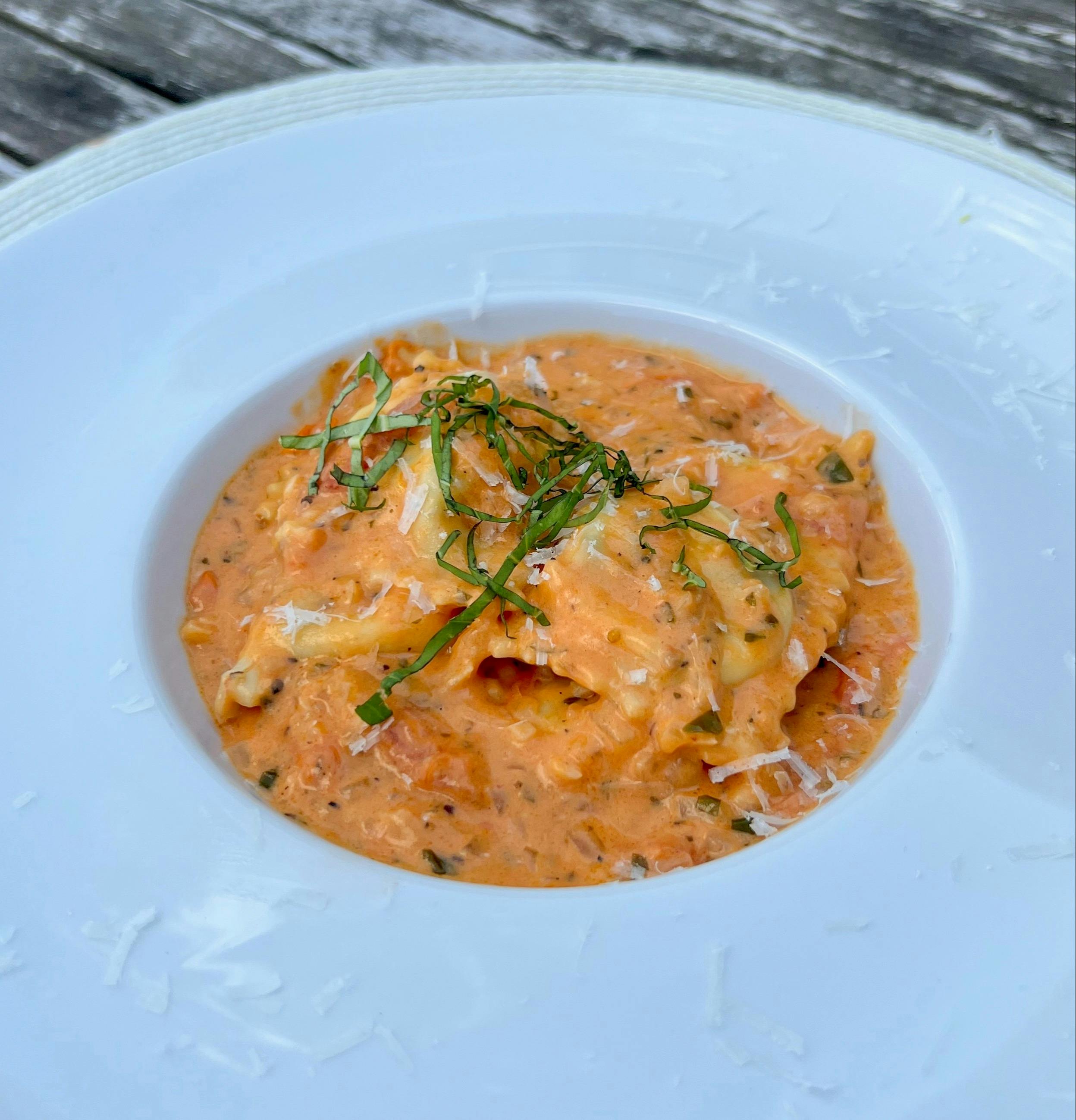 Picture for Ravioli with Pink Sauce