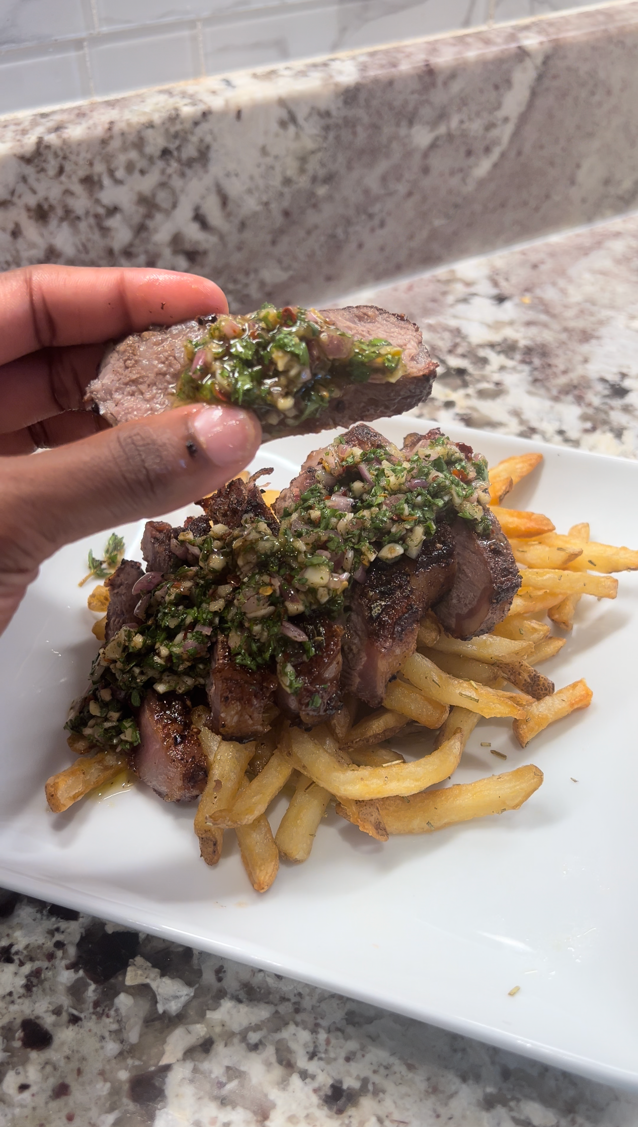 Picture for Steak Frites & Chimichurri