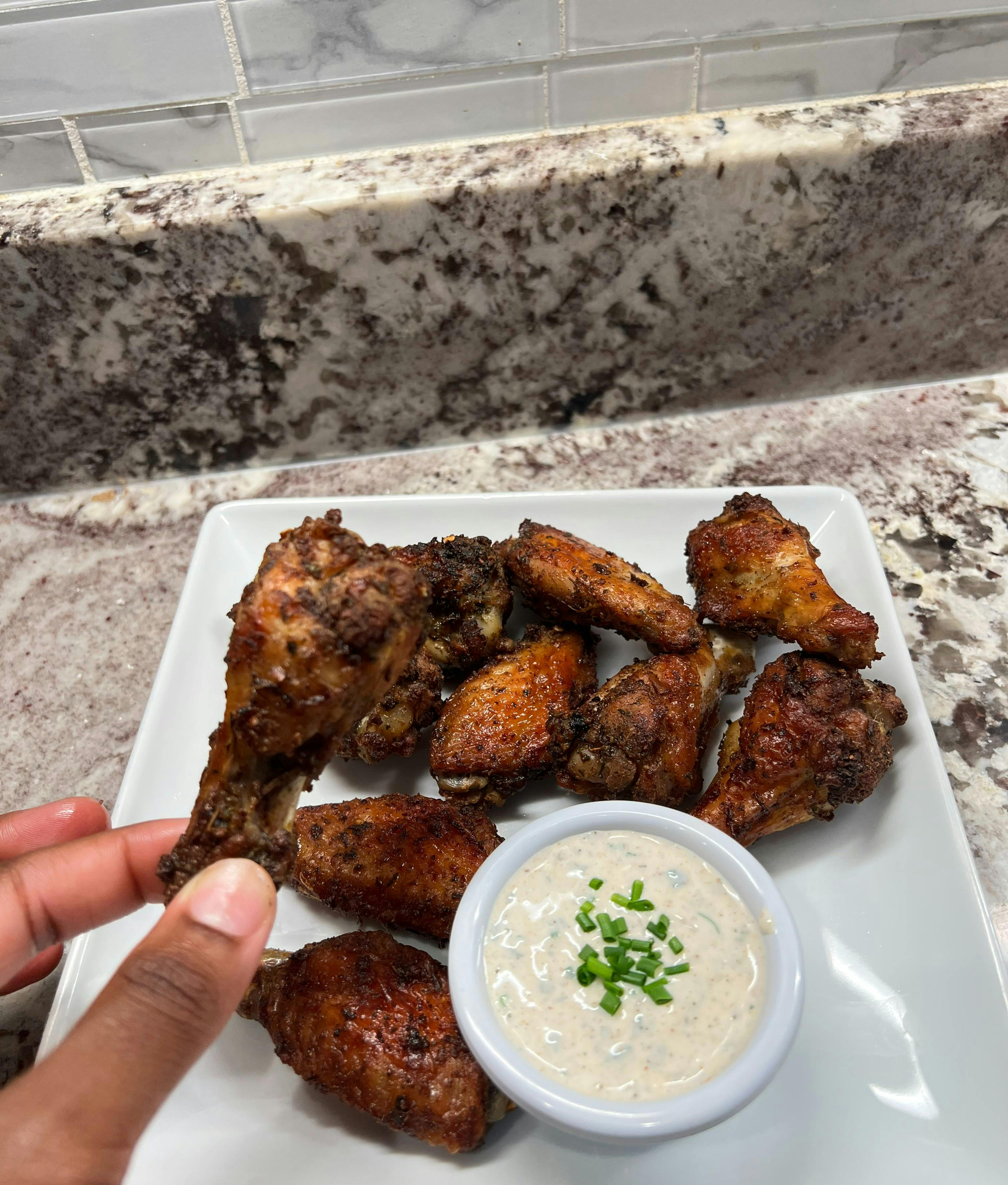Picture for Air-Fryer Jerk Wings