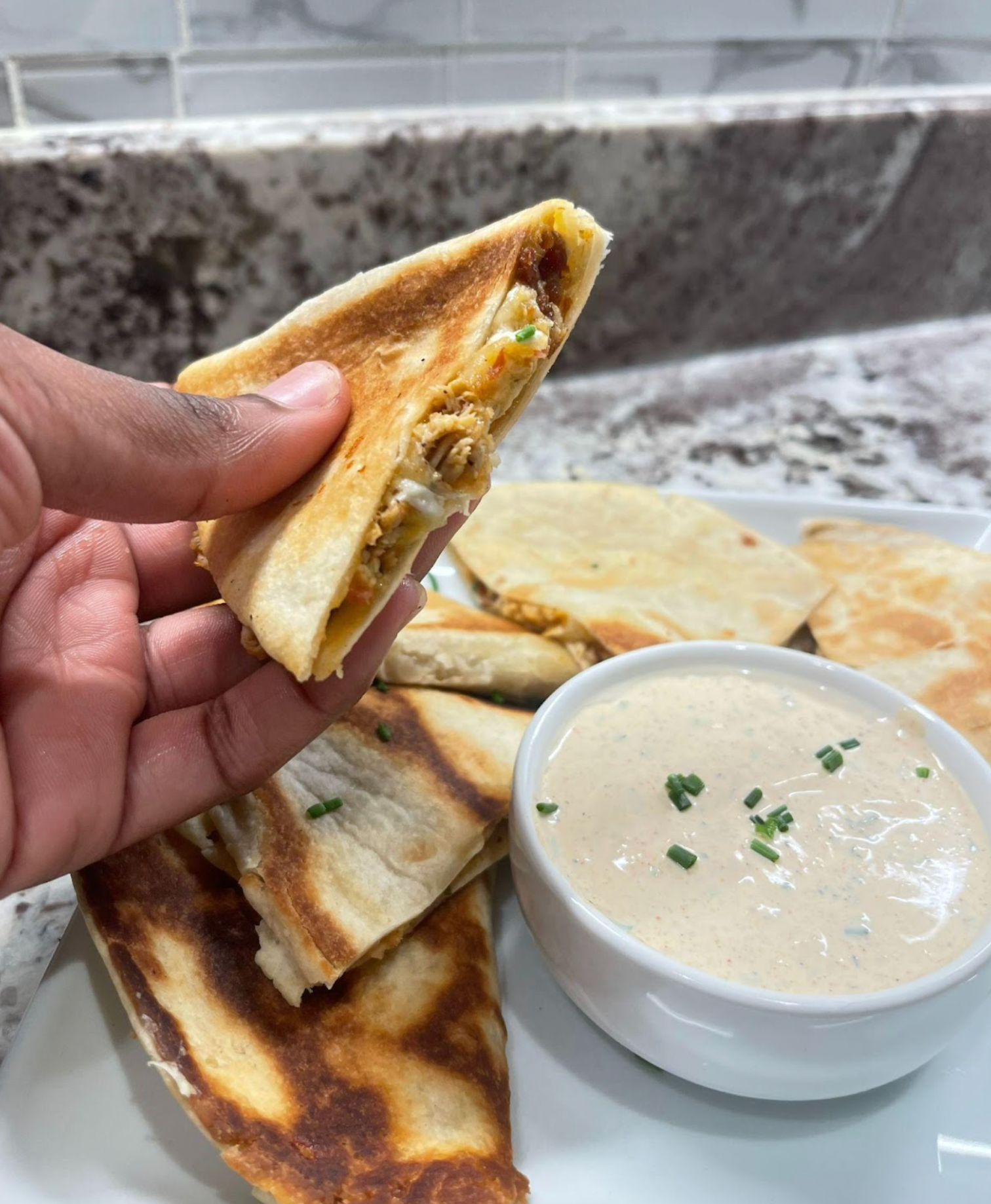 Picture for Bacon Chicken Ranch Quesadilla 