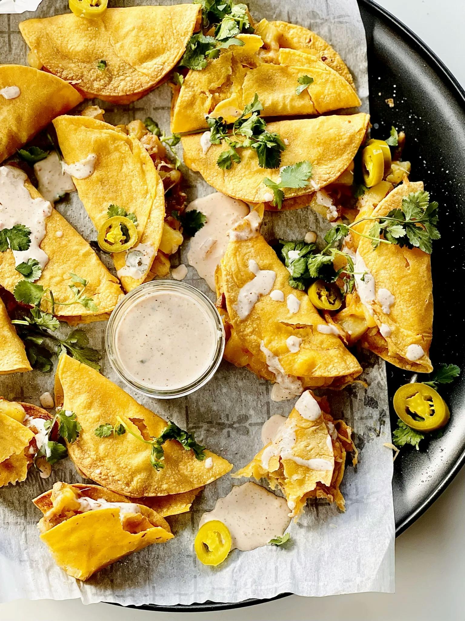 Picture for Potato & Cheese Sheet Pan Tacos