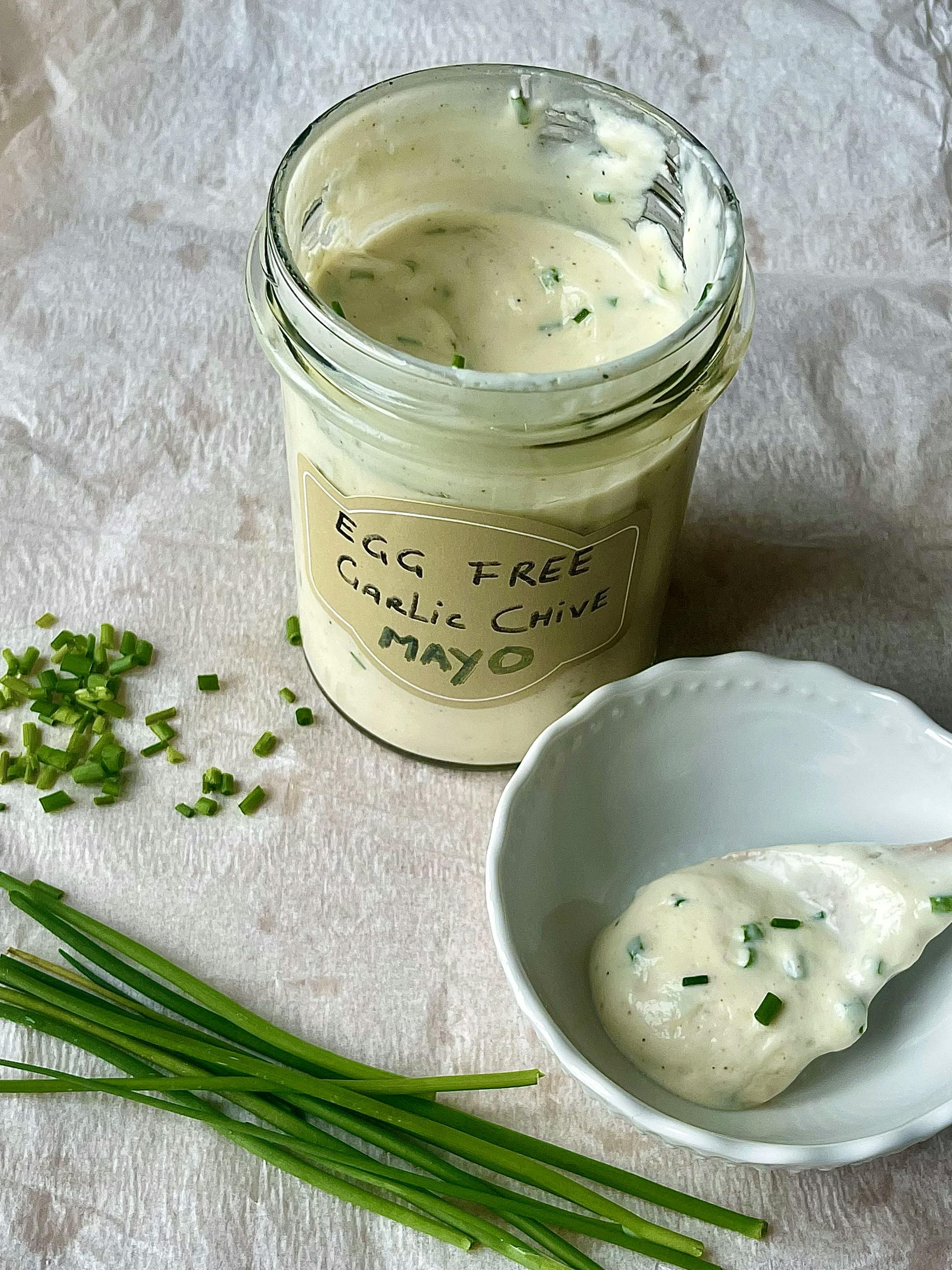 Picture of Egg free Garlic Chive Mayo 