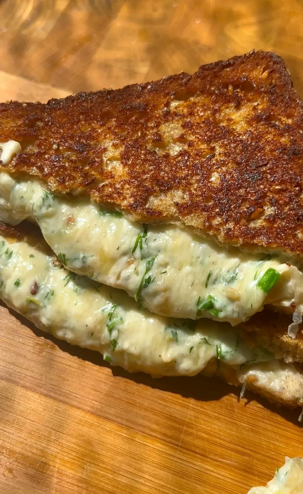 Picture for Roasted Shallot & Ranch 3-Cheese Grilled Cheese