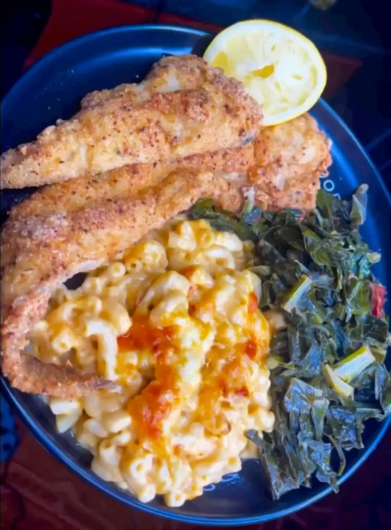 Picture of Mac, Fish & Greens 