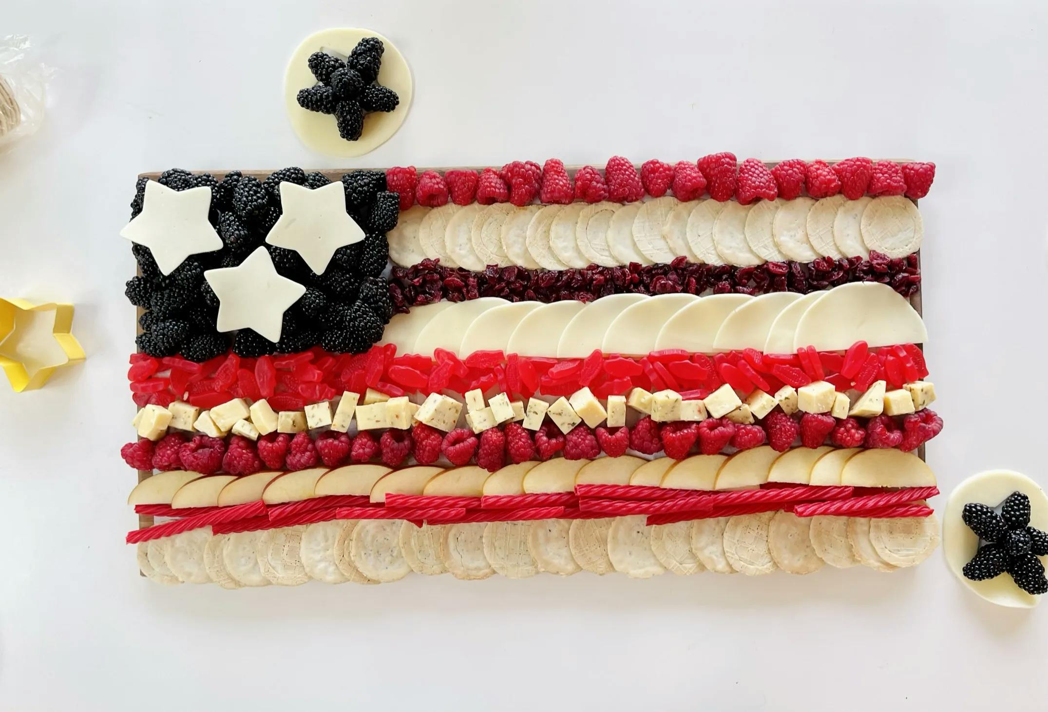 Picture for 4th of July American Flag Charcuterie Board