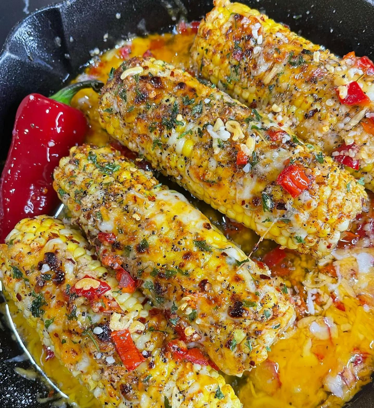 Picture of Red Pepper Cajun Elotes