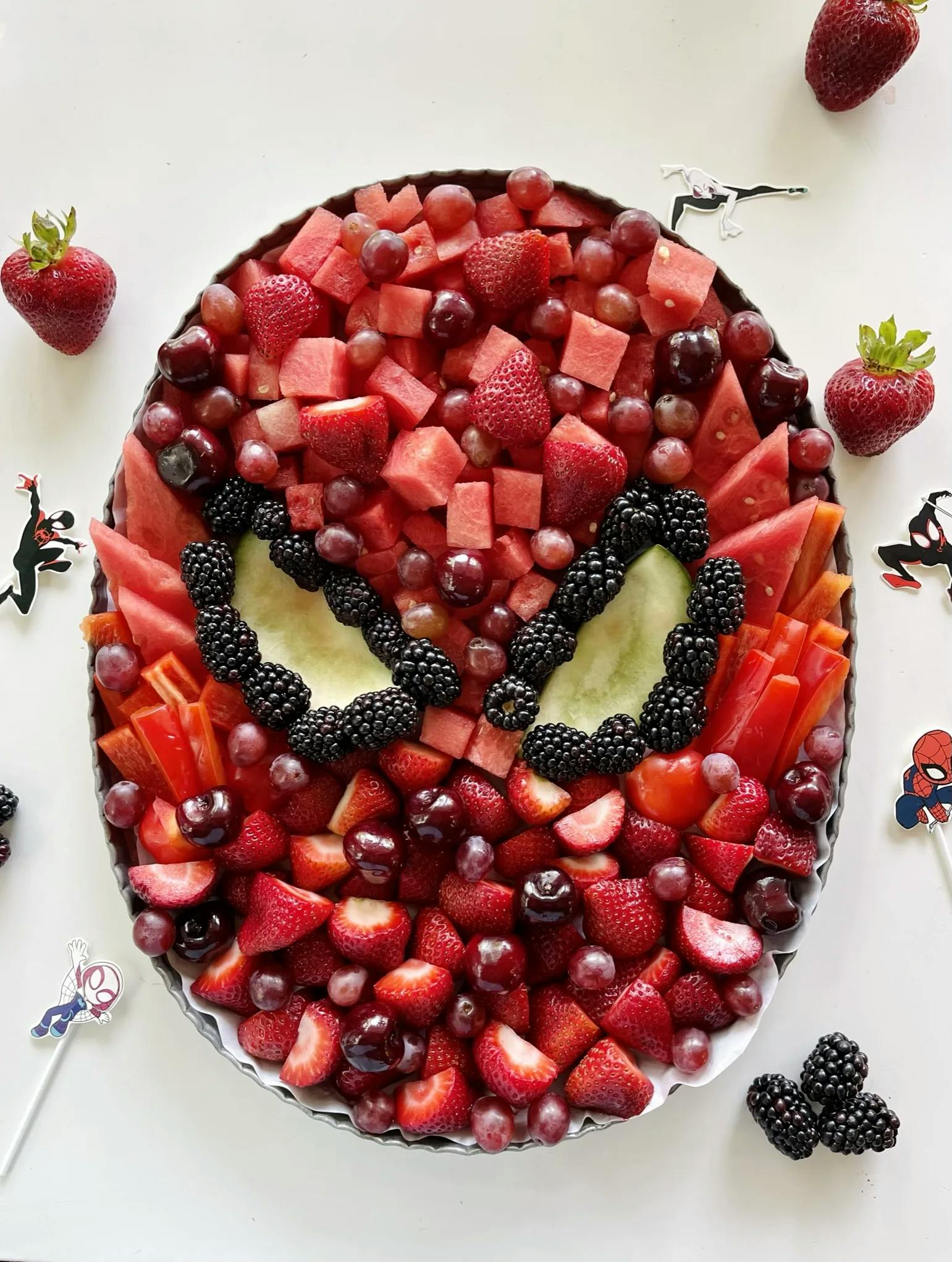 Picture for SpiderMan Fruit Platter
