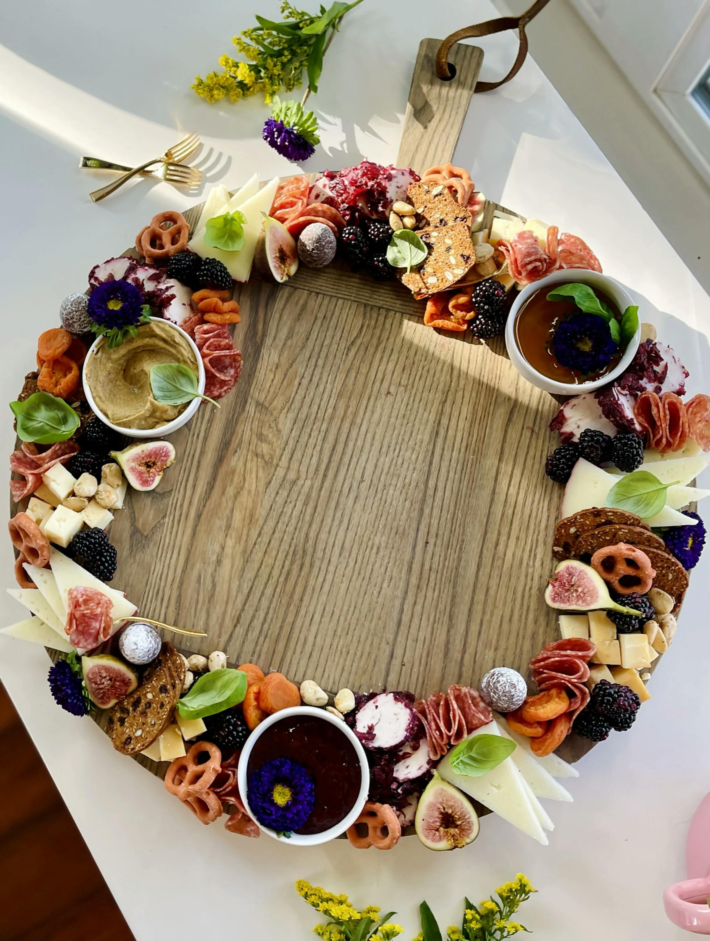 Picture for Fall Charcuterie Wreath