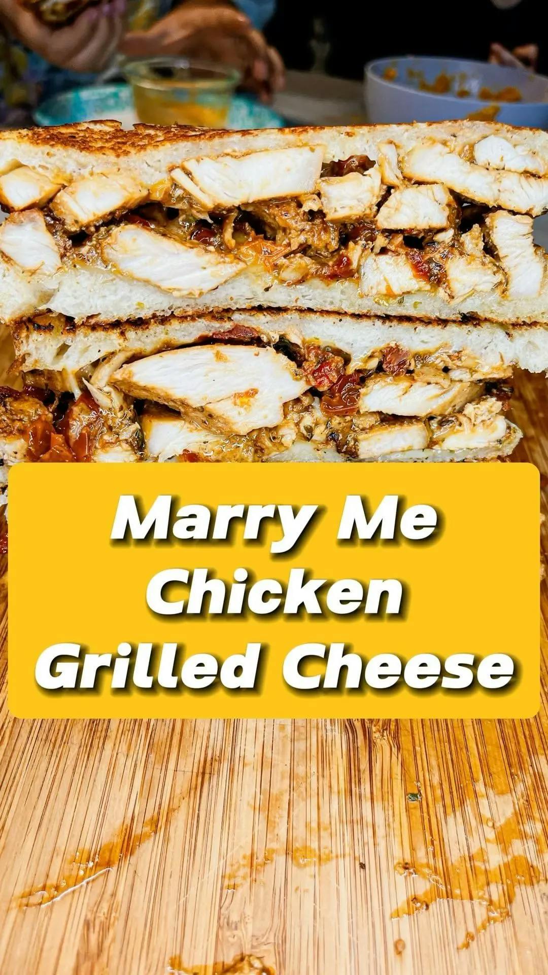 Picture for Marry Me Chicken Grilled Cheese